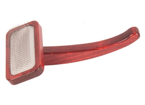 Maxi Pin - Slicker Brush Medium - średnia szczotka pudlówka z drewna bukowego