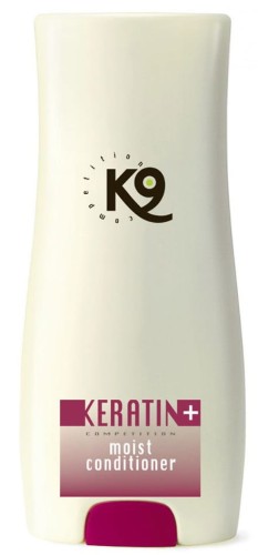 K9 - Keratin+ Moist Conditioner - odżywka intensywnie nawilżająca z dodatkiem keratyny, 300 ml