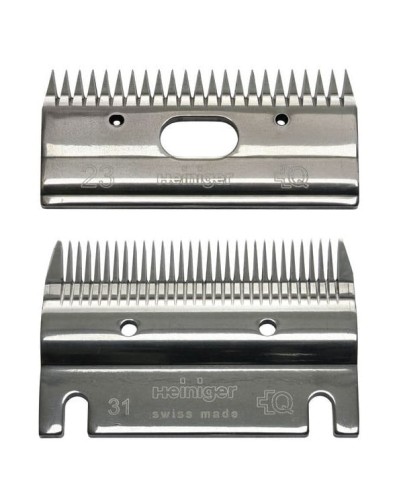 Heiniger - 31/23 - komplet ostrzy dla koni, bydła wysokość strzyżenia 2-4 mm