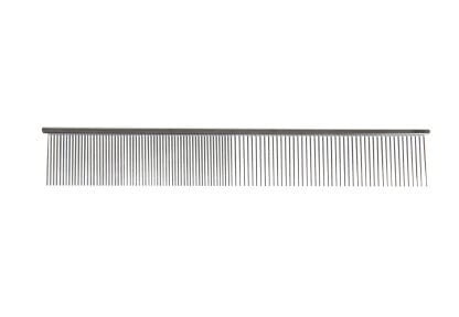 Yento - profesjonalny, metalowy grzebień o dł. igieł 3,2 cm, rozstaw pół na pół, dł. całk. 23 cm