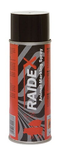 Raidex - Animal Marking Spray - spray do koloryzacji - do wzorków i znakowania zwierząt, 400 ml