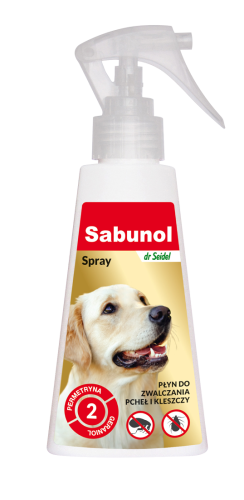 dr Seidel - Sabunol - płyn do zwalczania pcheł i kleszczy, 100 ml