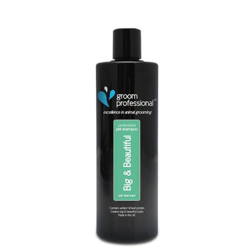 Groom Professional - Big & Beautiful Volumising Shampoo - szampon dodający objętości dla szaty z dużą ilością podszerstka i wełnistej, 450 ml