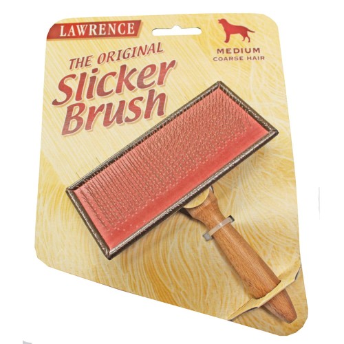Lawrence - Slicker Brush - szczotka pudlówka twarda, średnia