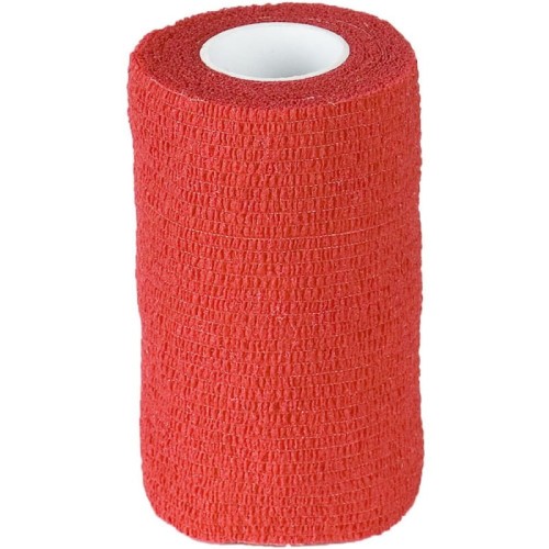 Stokban - bandaż adhezyjny czerwony, 10 cm x 4,5 m, 1 sztuka