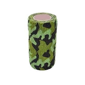 Stokban - bandaż adhezyjny zielone moro, 10 cm x 4,5 m, 1 sztuka