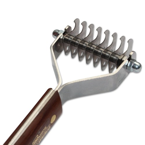 Mars - Coat King 99M558 - trymer hakowy, uchwyt drewniany, 8 haków, rozstaw 5 mm