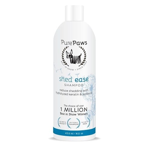 Pure Paws - Shed Ease Shampoo - szampon ograniczający linienie i wypadanie włosów, 437 ml