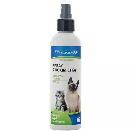 Francodex - spray z kocimiętką dla kociąt i kotów, 200 ml