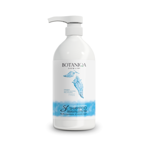 Botaniqa - Show Line Color Enhancing Shampoo - szampon rozświetlający do szaty białej i jasnej, 1 l