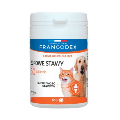 Francodex - Zdrowe stawy - dla psów i kotów, 60 tabletek