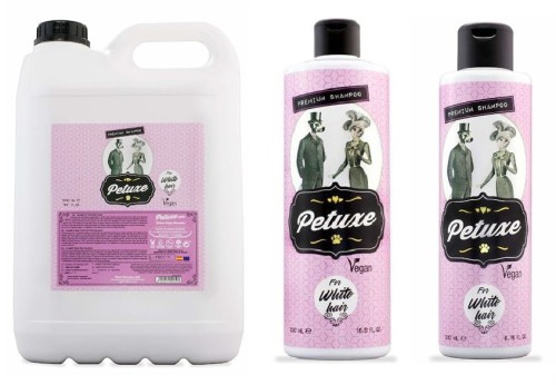 Petuxe - For White Hair Shampoo - szampon do białej sierści