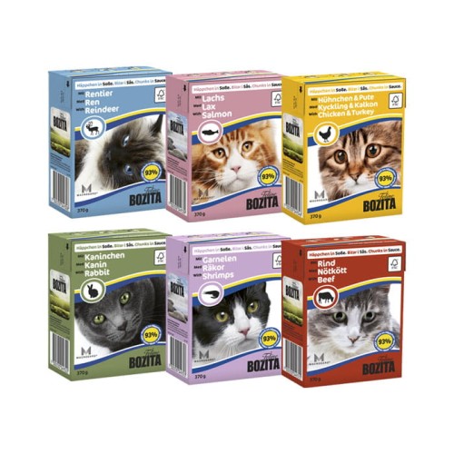 Bozita - karma dla kotów, kawałeczki mięsa w sosie, 370 g