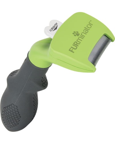 FURminator - dla krótkowłosych psów małych ras z przyciskiem FURejector, S, szerokość ostrza 3,8 cm