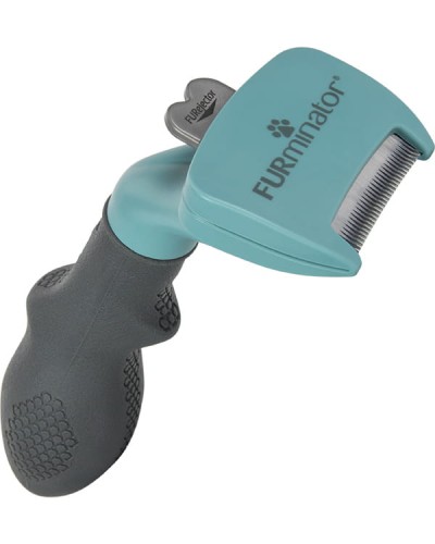 FURminator - dla długowłosych kotów małych ras z przyciskiem FURejector, S, szerokość ostrza 3,8 cm