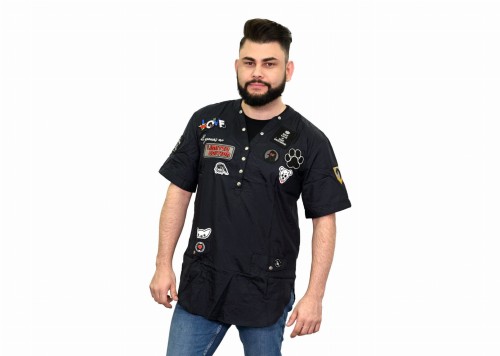 Tikima - Figarino - bluza groomerska, czarna, rozmiar XXL