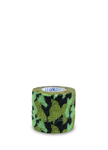 Stokban - bandaż adhezyjny zielone moro, gorzki, 5 cm x 4,5 m, 1 sztuka