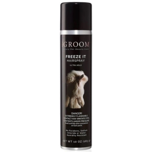 iGroom - Freeze It - wykończeniowy lakier do włosów, 283 g