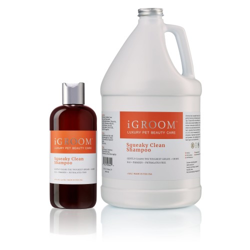 iGroom - Squeaky Clean Shampoo - delikatny szampon dogłębnie myjący, 473 ml