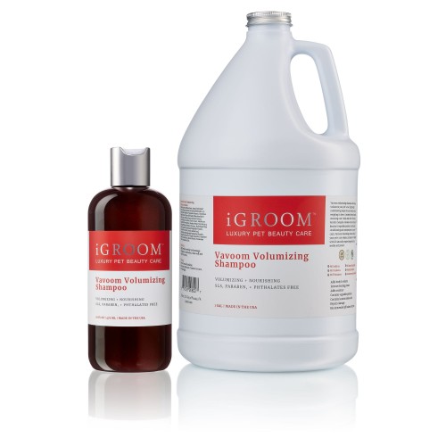 iGroom - Vavoom Volumizing Shampoo - szampon zwiększający objętość z ekstraktem z bambusa, 3,8l 
