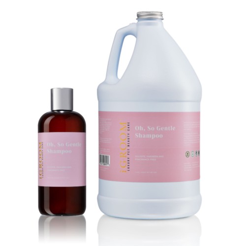 iGroom - oh, So Gentle - bezzapachowy, delikatny i łagodny szampon dla szczeniąt, 3,8l 
