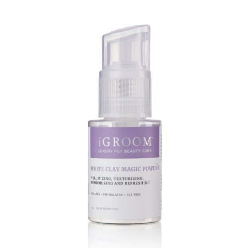 iGroom - White Clay Magic Powder - puder z białej glinki zwiększający objętość, nadający tekstury i odświeżający, 25 g