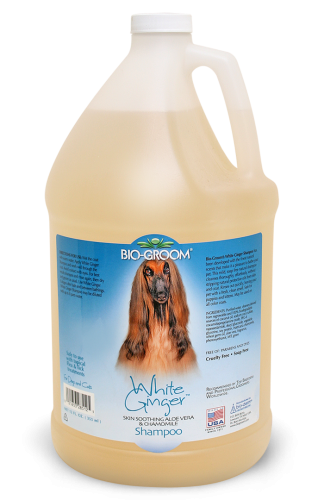 Bio-Groom - White Ginger - szampon oczyszczający i nawilżający, łagodzący podrażnienia o delikatnym zapachu imbiru, 3,78 l 