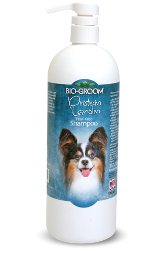 Bio-Groom - Protein Lanolin - odżywczy szampon dla psów długowłosych, 946 ml