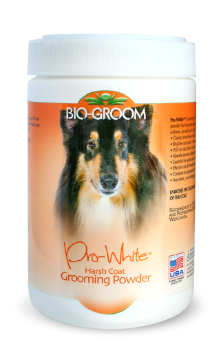 Bio-Groom - Pro-White Harsh Coat - puder dla psów szorstkowłosych, 226 g