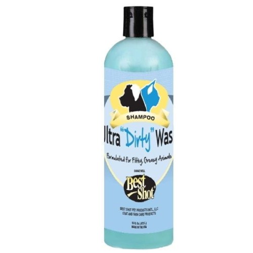 Best Shot - Ultra Dirty Wash Shampoo - szampon głęboko oczyszczający dla brudnych psów, 473 ml