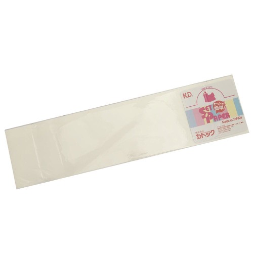 Kadok - White Premier Paper Set - japoński papier ryżowy, gruby, biały, 100 szt.