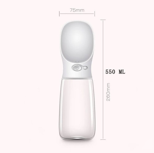 PB+ Pet Care Cup - butelka, poidło dla psów w kolorze białym, 550 ml