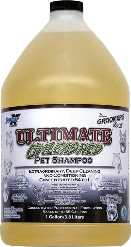 Double K - Ultimate Unleashed - mocno skoncentrowany szampon dogłębnie myjący i pielęgnujący, 3,8l