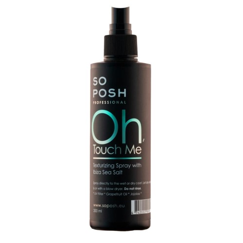 So Posh - Oh, Touch Me, Texturizing Spray - spray teksturyzujący z solą morską, 200 ml