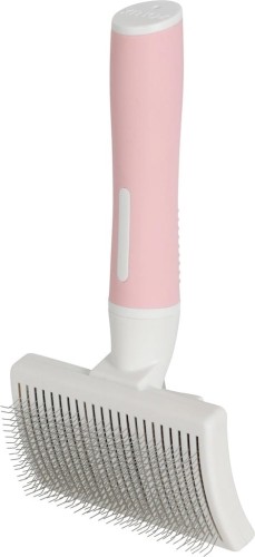 Zolux - Anah 550005 - szczotka pudlówka samoczyszcząca dla kotów, średnia