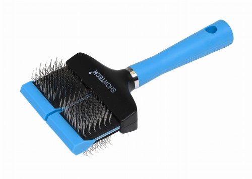 Show Tech+ Flex Slicker Double Firm - duża, dwustronna szczotka do rozczesywania i puszenia włosa, twarda
