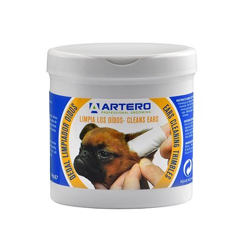 Artero - Ear Wipe Finges - naparstki do czyszczenia uszu, 50 szt.