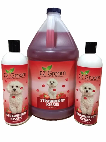 Ez-Groom - Strawberry Kisses Shampoo, Berry Fresh - szampon oczyszczający, kojący i hypoalergiczny, 473 ml