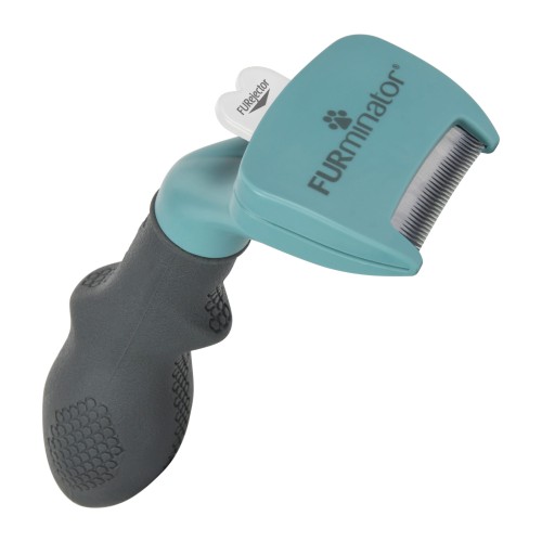 FURminator - dla krótkowłosych kotów z przyciskiem FURejector, S, szerokość ostrza 3,8 cm
