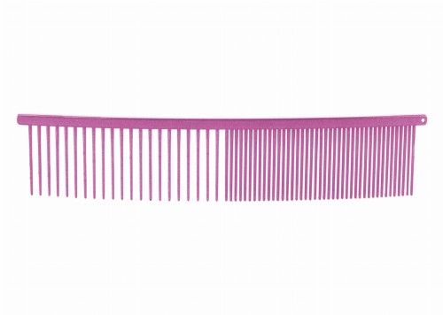 Show Tech - Curved Combi Comb - grzebień gięty, rozstaw zębów pół na pół, dł. całkowita 19 cm