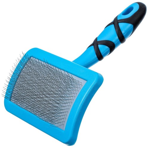Groom Professional - Curved Soft Slicker Brush Medium - miękka szczotka pudlówka, średnia