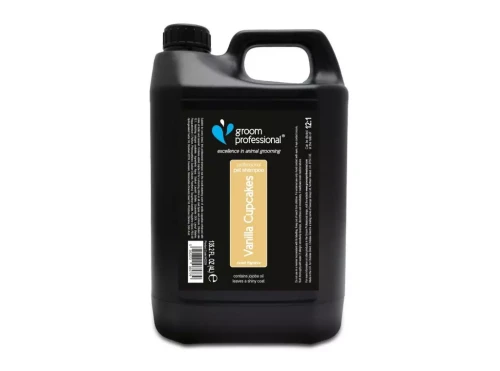 Groom Professional - Vanilla Cupcakes Shampoo - szampon dla każdego rodzaju sierści o zapachu ciasteczek waniliowych, 4l