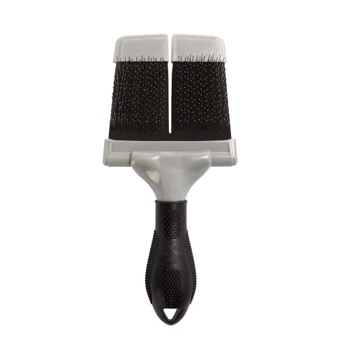 FURminator - Slicker Brush Large Firm - duża, dwustronna szczotka do rozczesywania i puszenia, twarda