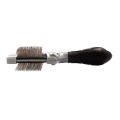 FURminator - Slicker Brush Large Firm - duża, dwustronna szczotka do rozczesywania i puszenia, twarda