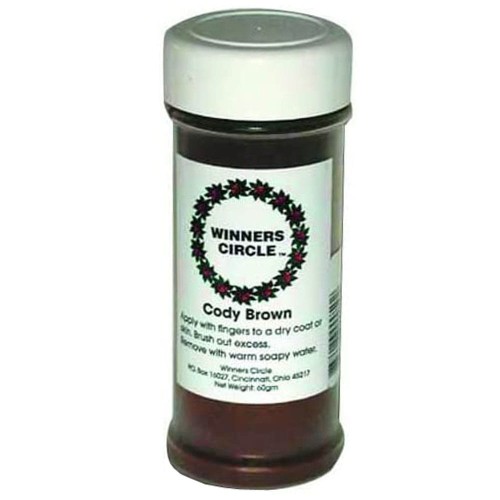 Winners Circle - Cody Brown Chalk Powder - brązowy puder koloryzujący, 100 g