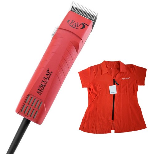 Aesculap - FAV5 - profesjonalna maszynka do strzyżenia z ostrzem nr 10 w komplecie + bluza groomerska Aesculap gratis*