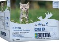  Bozita Kitten- karma dla kociąt i młodych kotów, mięsne i rybne kawałeczki w sosie, saszetka 85 g, opakowanie zbiorcze 12 szt.