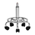 Hocker groomerski 6001 rodeo z oparciem, szary
