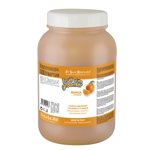 Iv San Bernard - Fruit of the Groomer, Orange Shampoo - wzmacniający szampon pomarańczowy, 3,25l