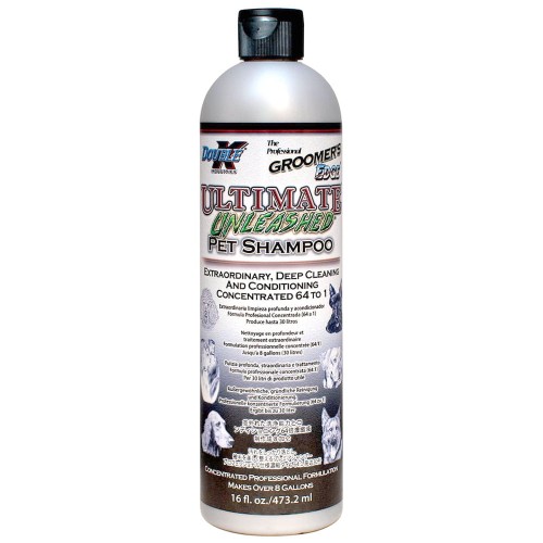 Double K - Ultimate Unleashed - mocno skoncentrowany szampon dogłębnie myjący i pielęgnujący, 473 ml